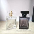 Hoogwaardige 100 ml lege rechthoek glazen parfumfles